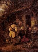 Ostade, Isaack Jansz. van Rest by a Cottage oil painting reproduction